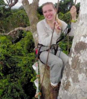 Jane Lucas in Panama Rainforest